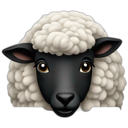 black-sheep-on-laptop emoji