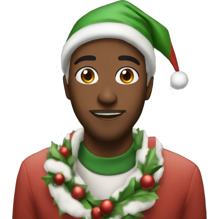 Christmas aesthetic emoji