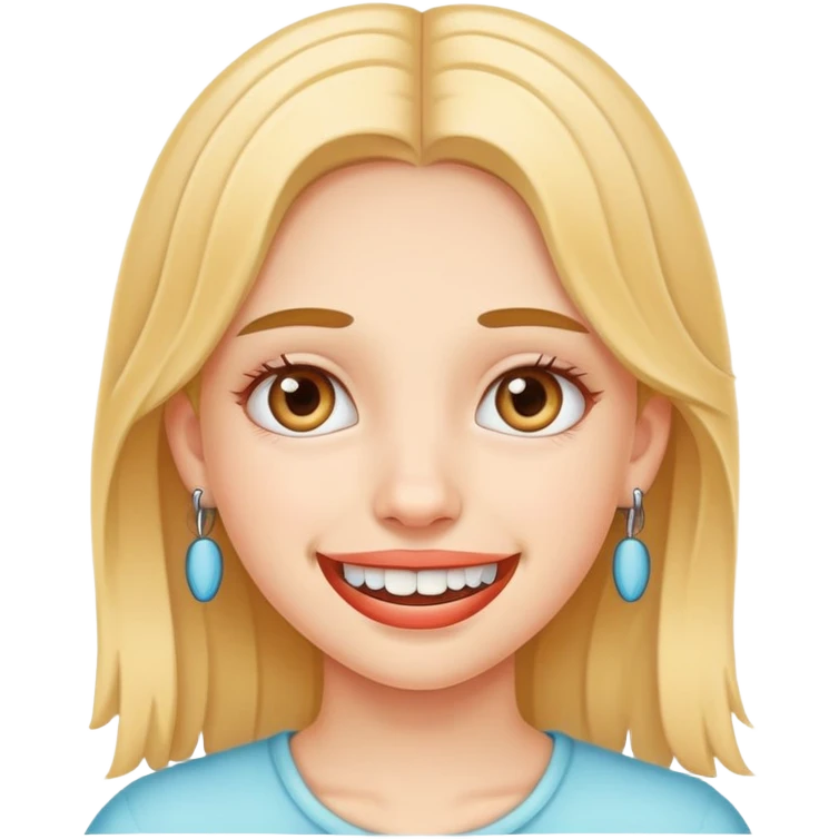 girl Braces emoji