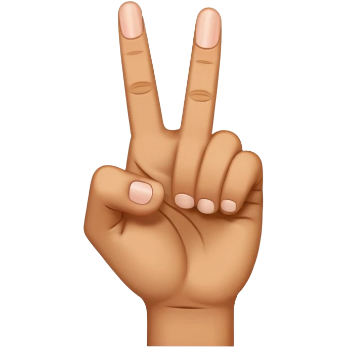 Middle finger emoji