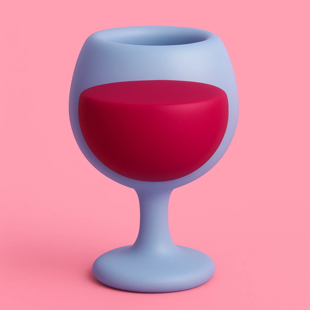 wine glass emoji