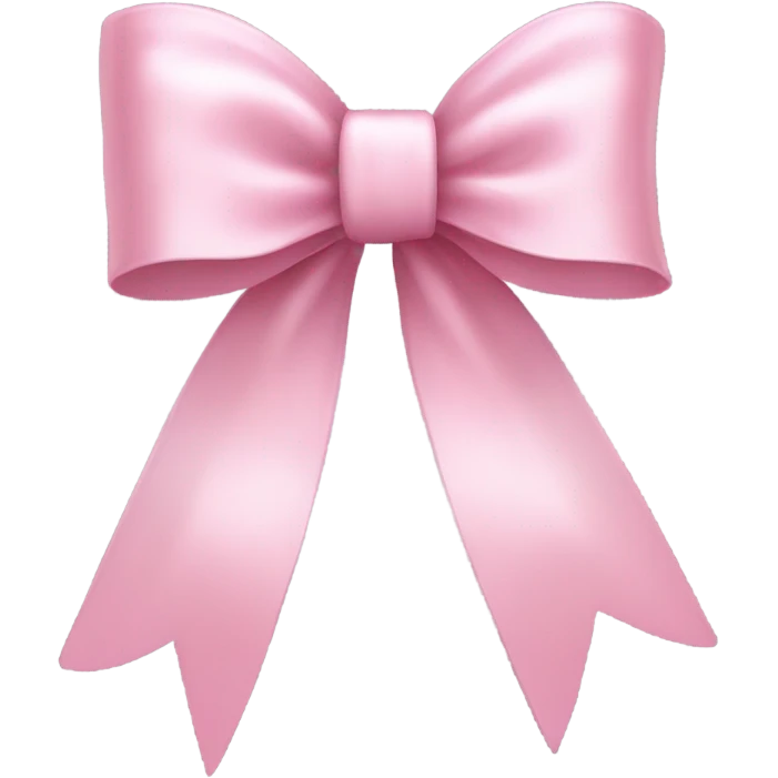 Pink bow emoji