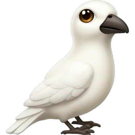 caca blanc emoji