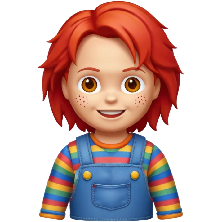 Un emojin de chuky emoji