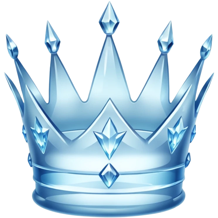 ice crown emoji