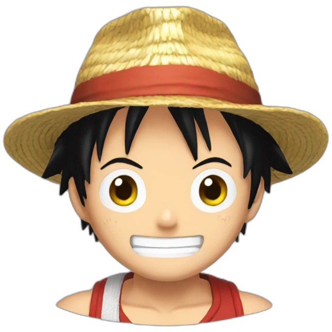 Luffy emoji