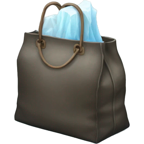 Iceberg Bag Balch  emoji
