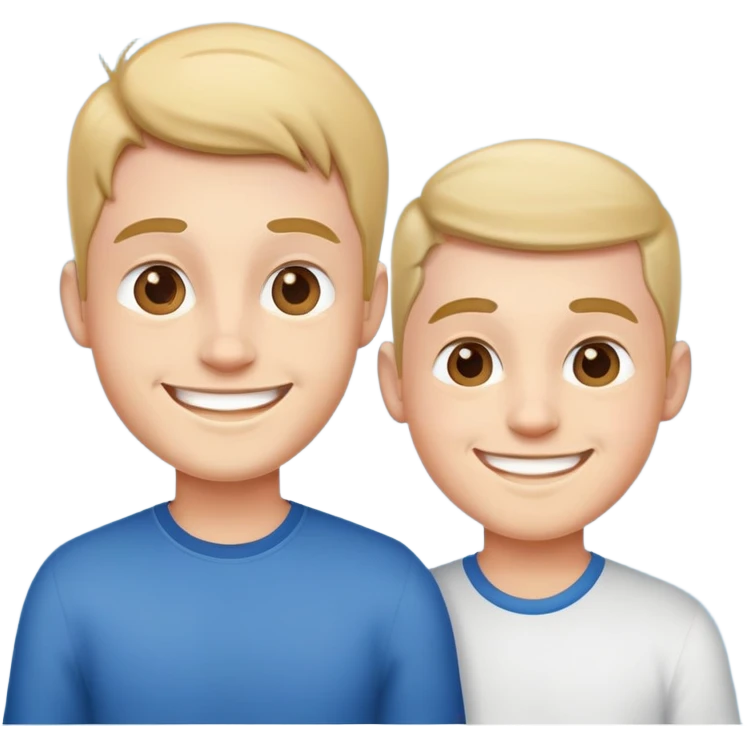 2 brothers  emoji
