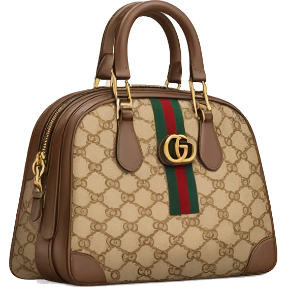 Gucci hand bag  emoji