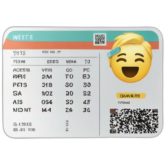 boarding pass emoji