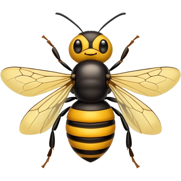 Abeja chismosa emoji
