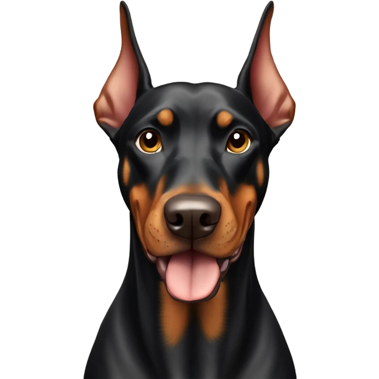 Dog Dobermann emoji