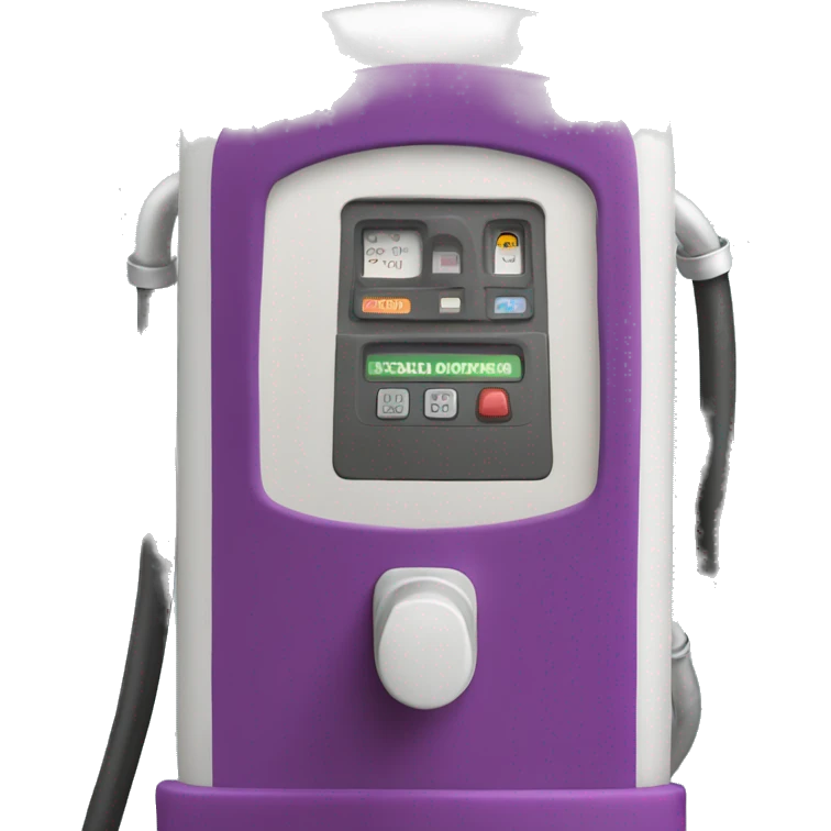 gas pump with hose out emoji