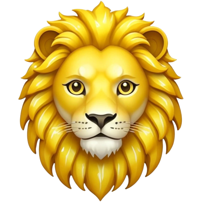 glitter yellow and white pokemon crystal light lion emoji