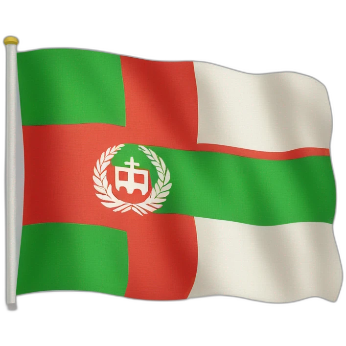 Republic of Dagestan Flag emoji
