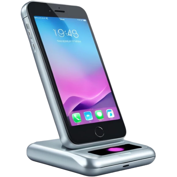Futuristic phone emoji