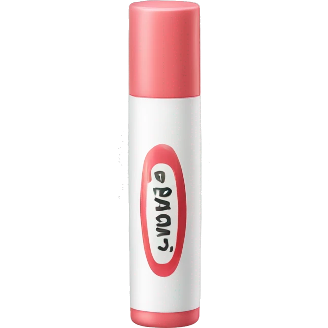 lip balm emoji