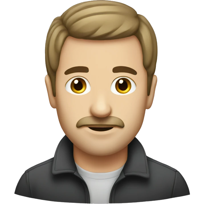 russian programmer no beard and moustache  emoji