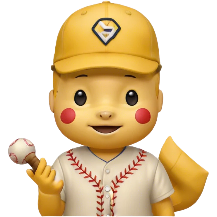 Japanese Pokémon baseball  emoji