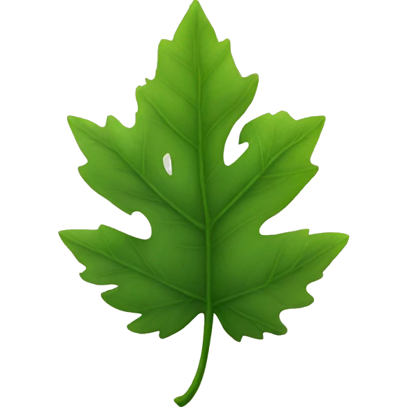 leaves emoji