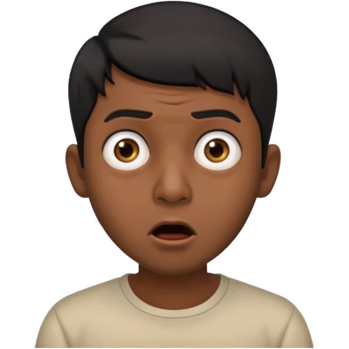 shocked indian man emoji
