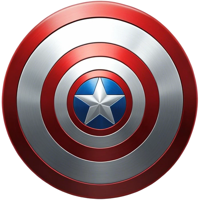 Captain America's shield emoji