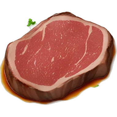 steak in a plate emoji