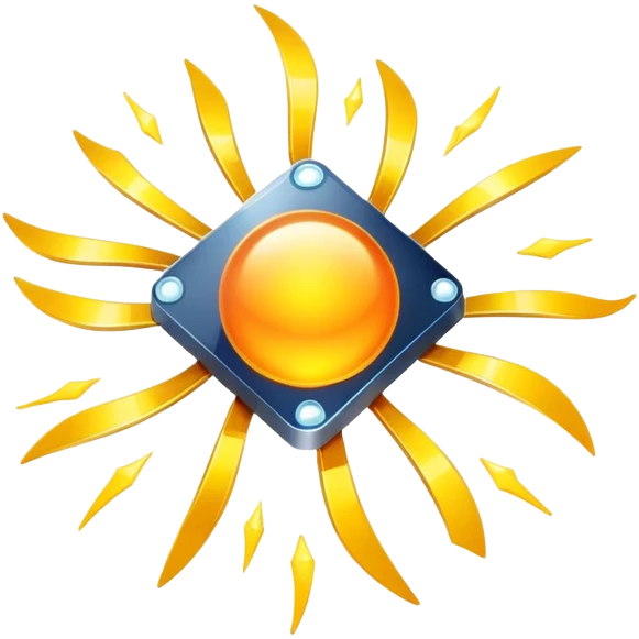 Plasmonic solar cell with metallic nanostructures enhancing light absorption emoji