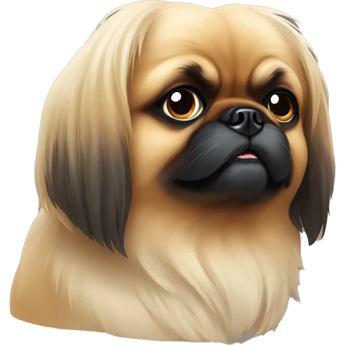 Pekingese dog emoji