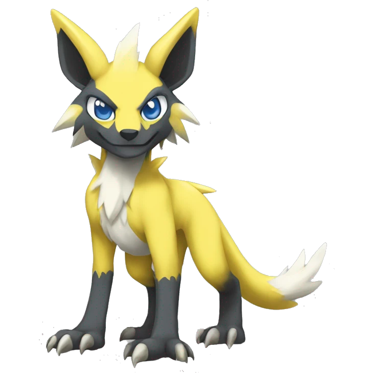 Lombax-Sergal-Zeraora-Nargacuga-Fakemon full body emoji