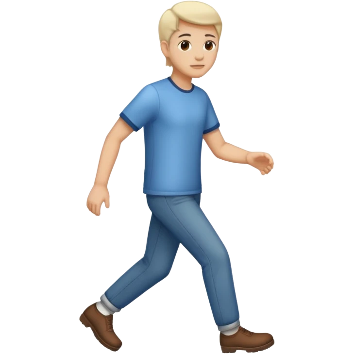 Person stepping aside  emoji