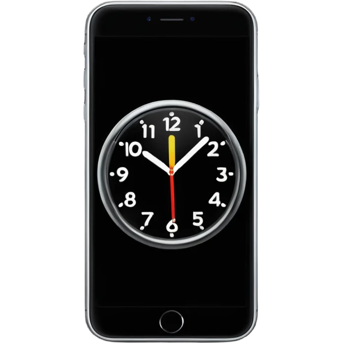 Phone with a clock (showing time passing)



 emoji