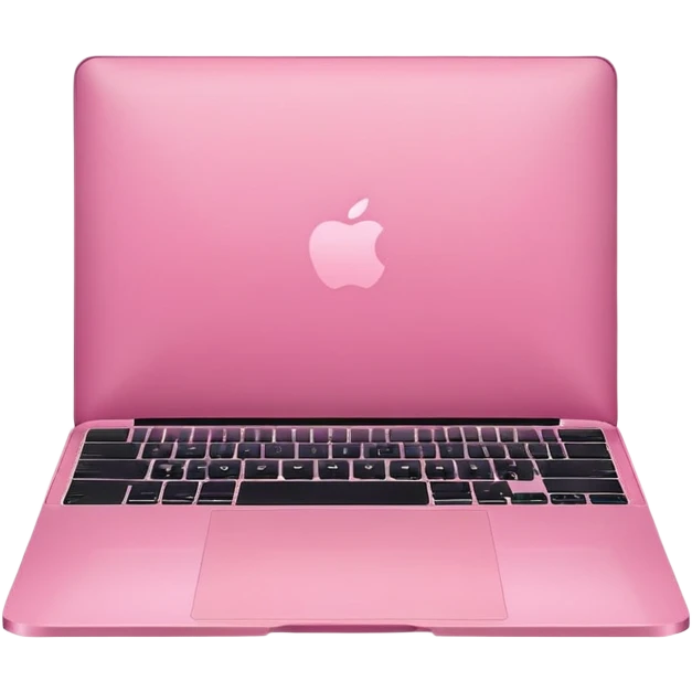 pink macbook  emoji