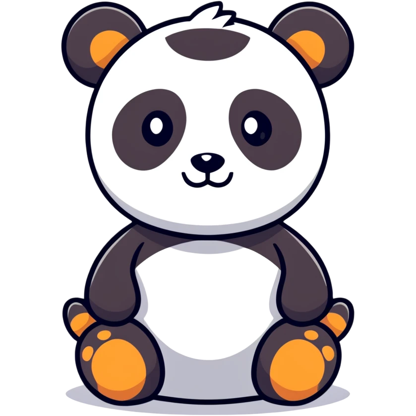 Panda flighty emoji