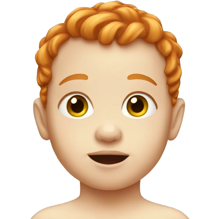 Ginger baby emoji
