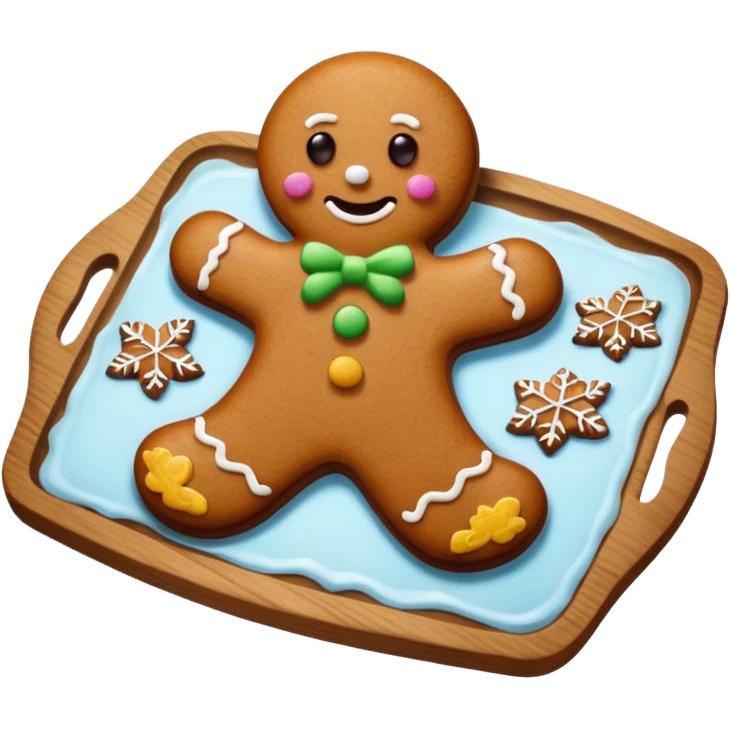 Gingerbread on the Tray emoji