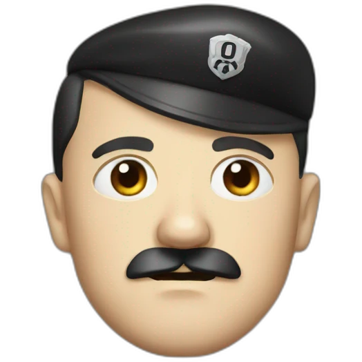 Hitler dead emoji