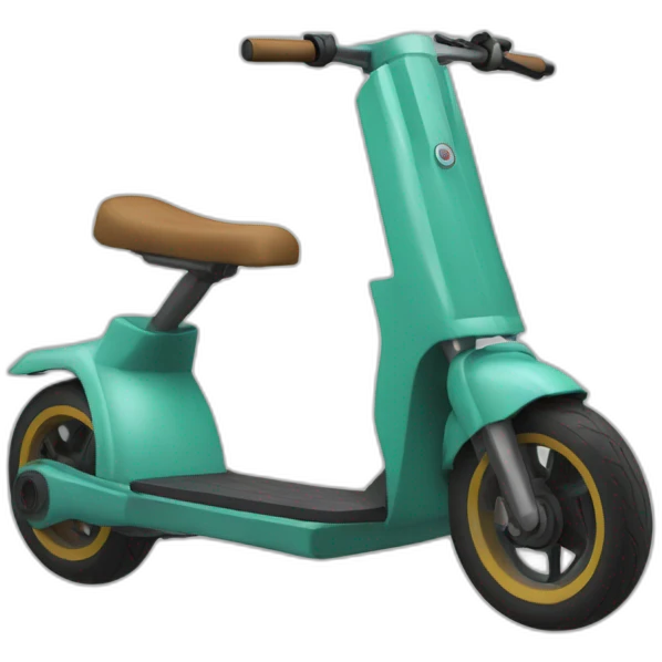 Une trottinette freestyle emoji