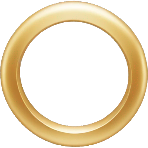 Oval wedding ring emoji