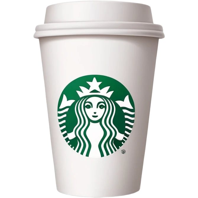 starbucks coffee cup emoji