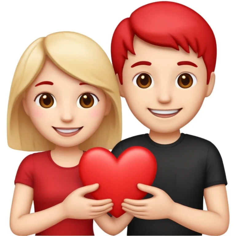 cute emoji representing a couple's agreement for a lasting relationship emoji