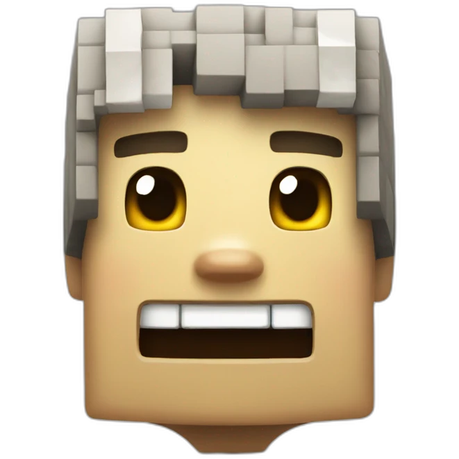 Minecraft happy emoji