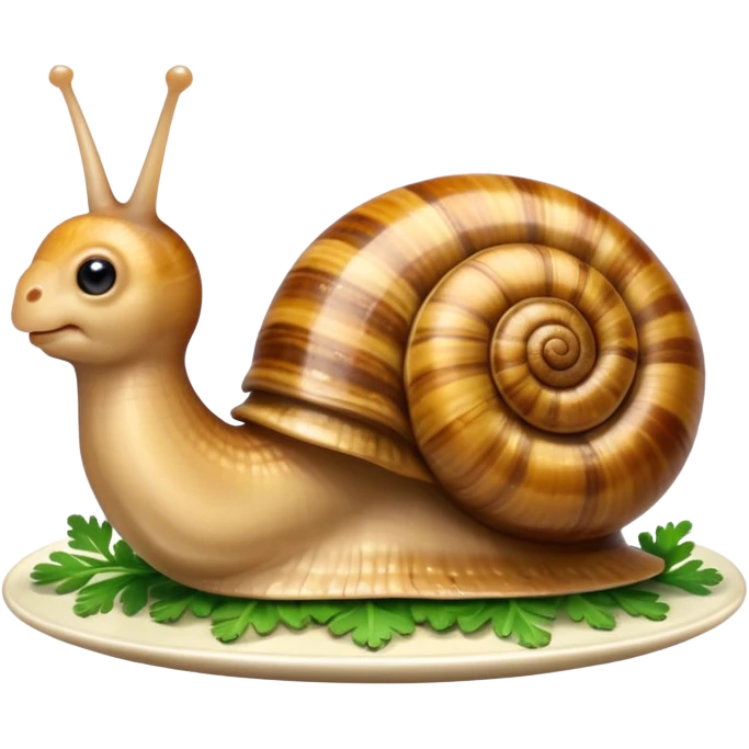 French snail dish emoji