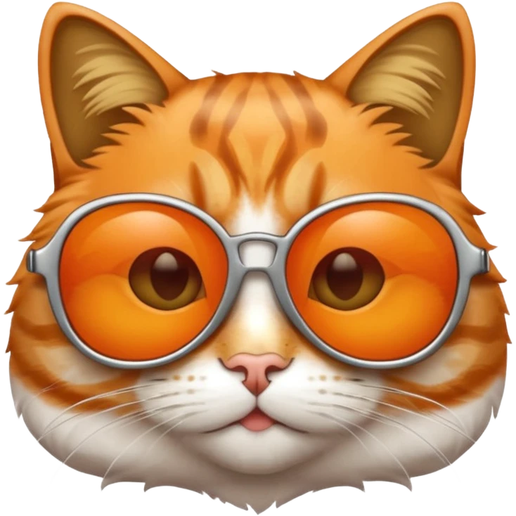 Cat wearing sunglasses emoji