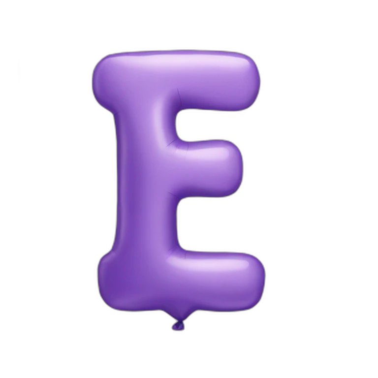 balloon letter four emoji