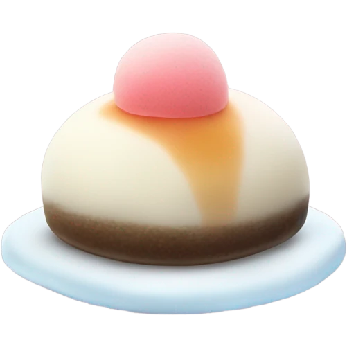 Mochi dessert emoji