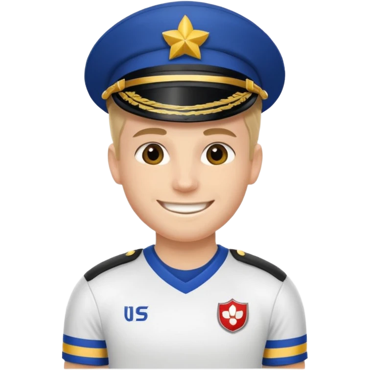 football captain band emoji