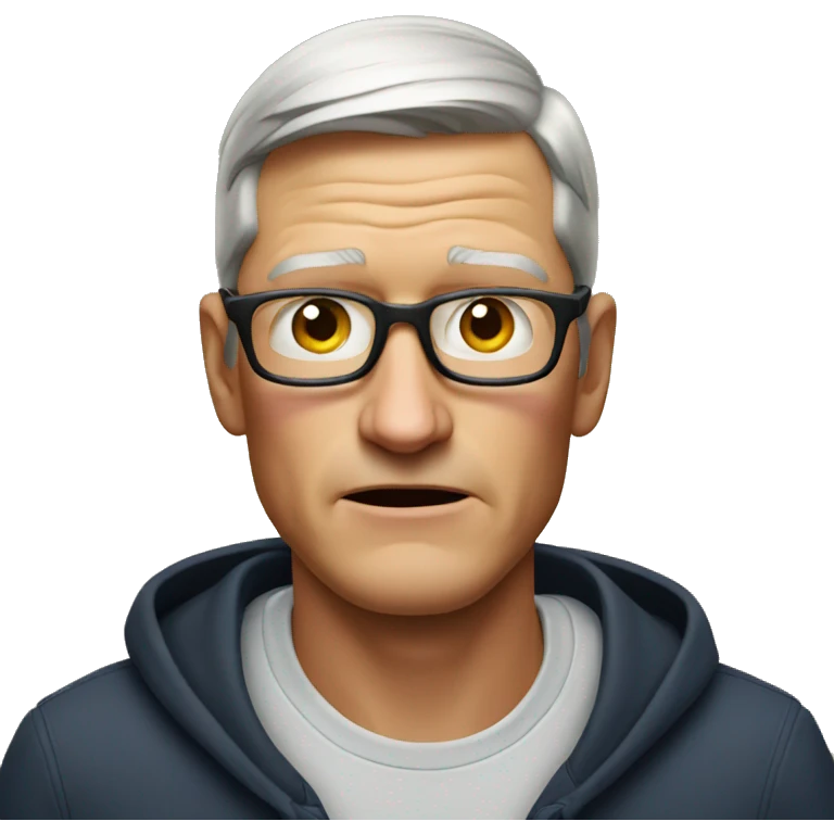 tim cook is shocked emoji