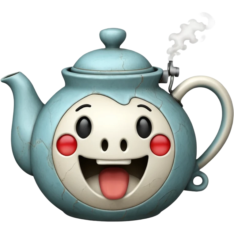 Screaming Teapot
 emoji