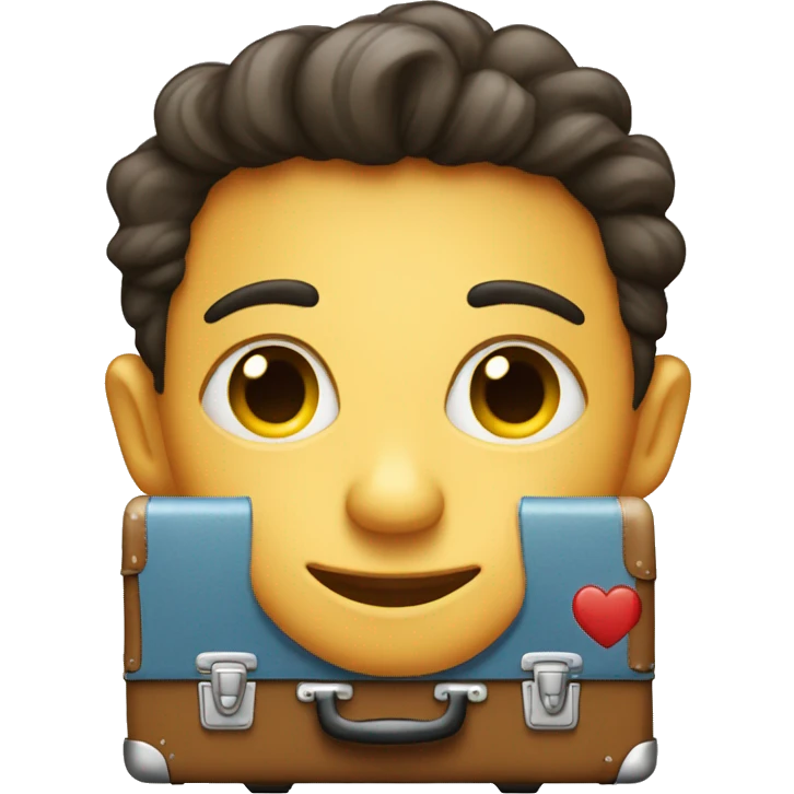 i like my suitcase emoji
